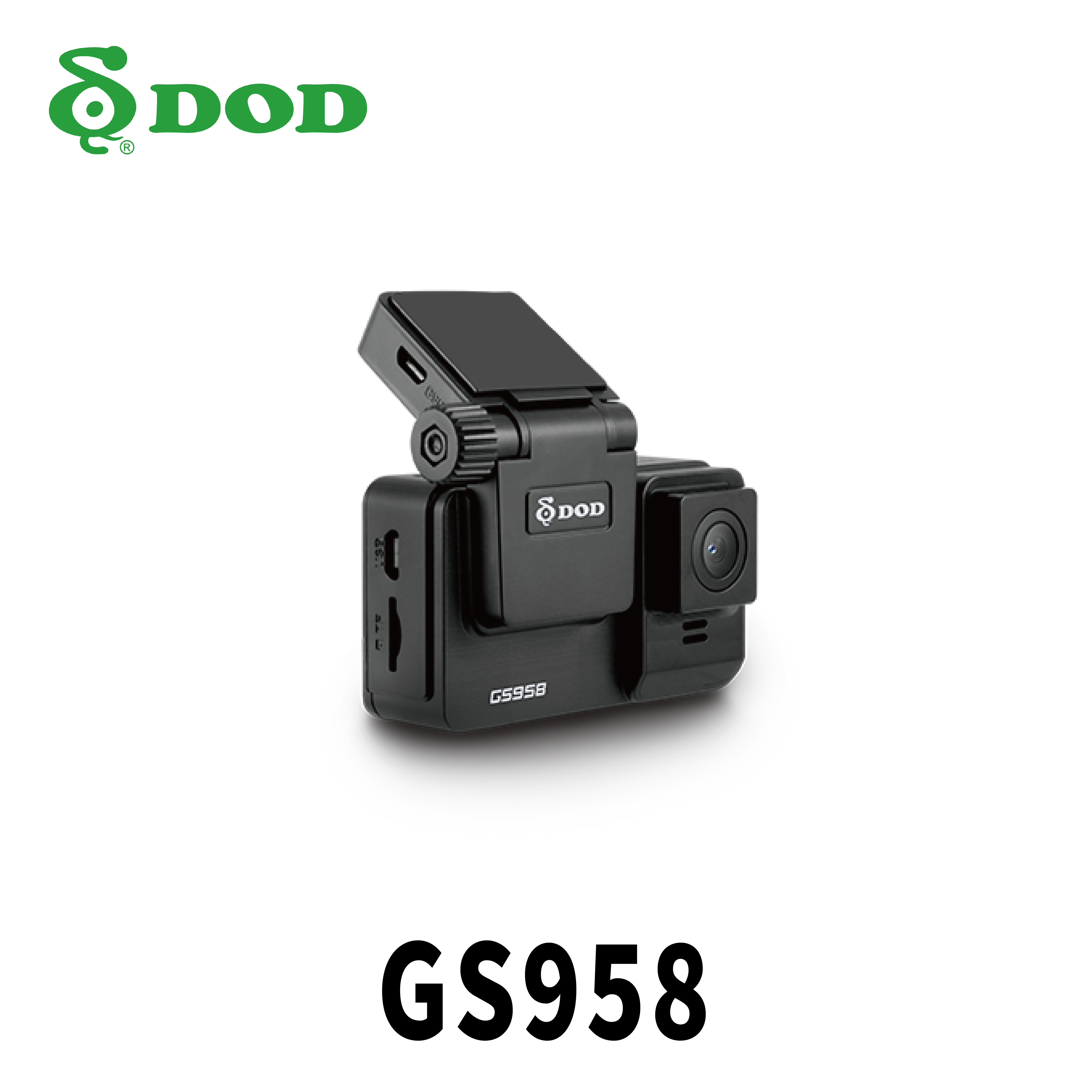 DOD GS958  1080p 觸控式 GPS 區間測速 行車記錄器~贈32G