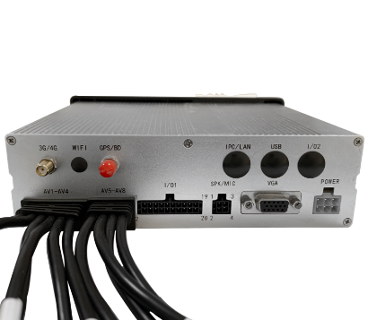 T8HD 數位式行車紀錄器背面 3G/4G WIFI GPS 介面