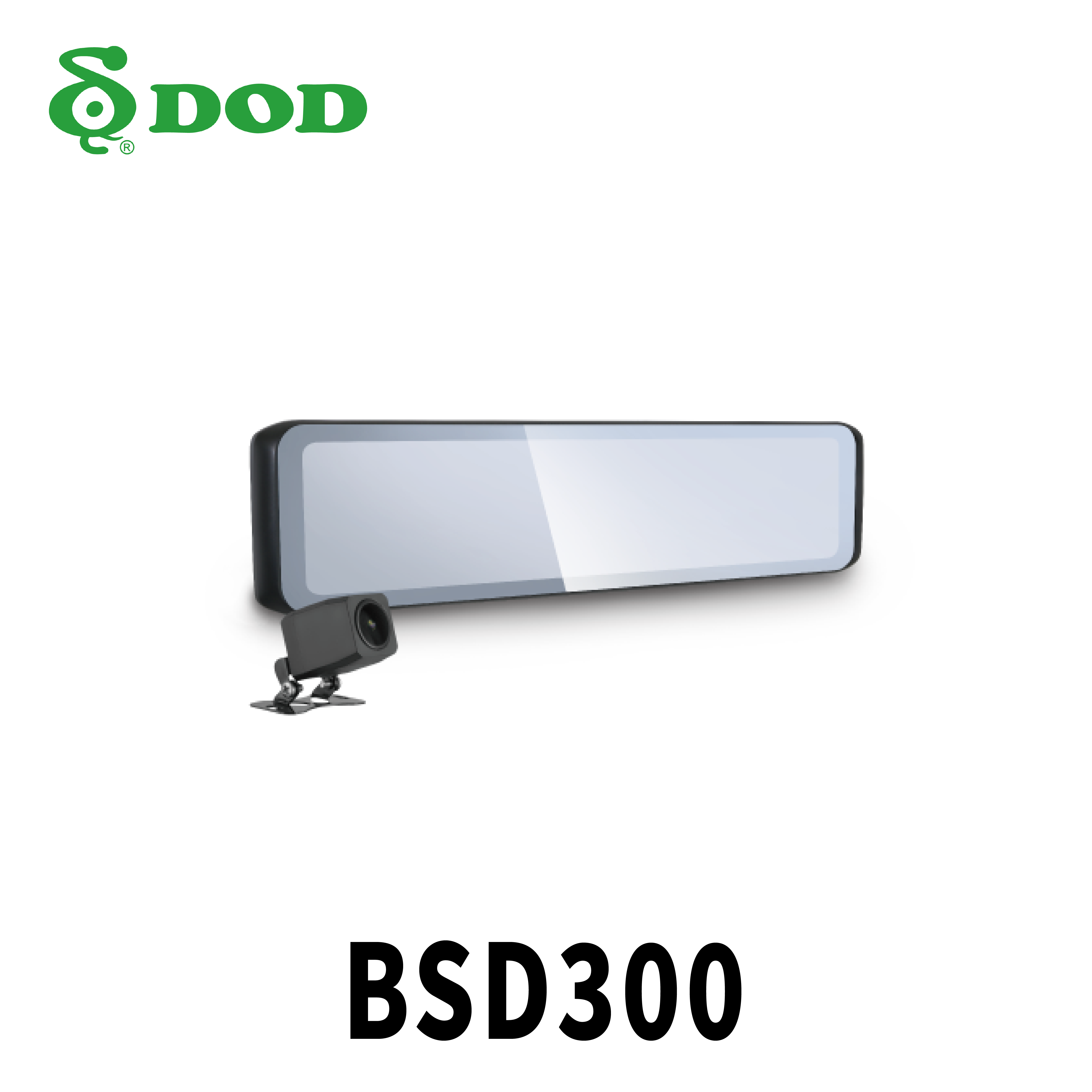 DOD BSD300 1080p GPS 11.88吋 超大電子後視鏡