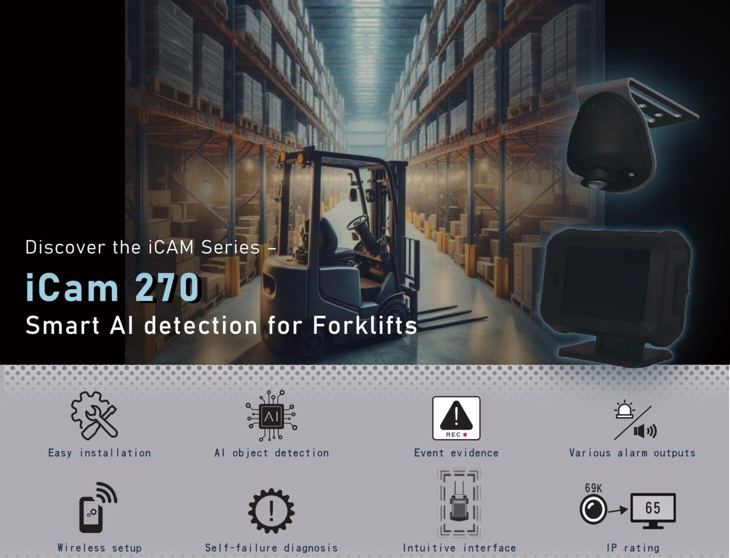 iCam 270 工業AI偵測系統